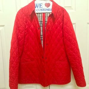 Authentic Burberry Quilted Coat size L